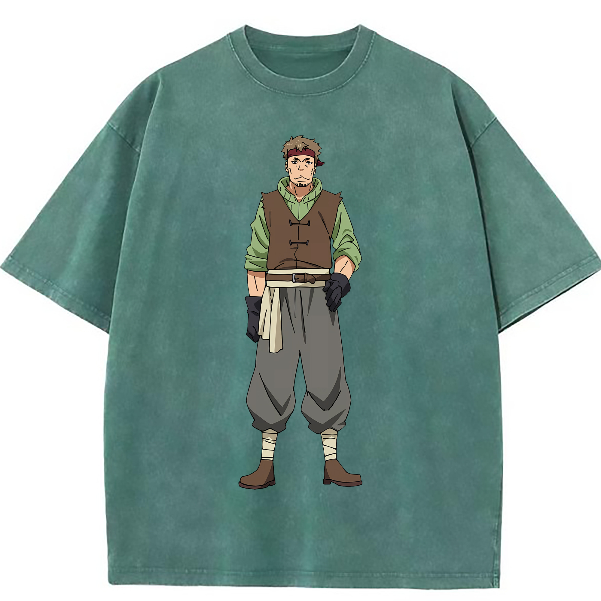 （画像用） 転スラ Regarding Reincarnated to Slime 綿100% ヴィンテージ風 半袖Tシャツ（フロントプリント）